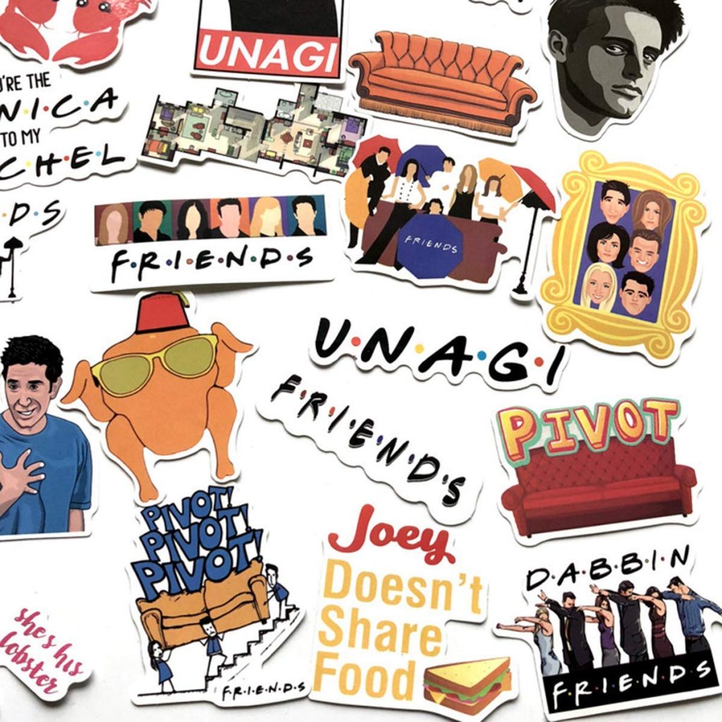 Friends 50 Stickers Collection كيري ميري