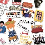Friends 50 Stickers Collection
