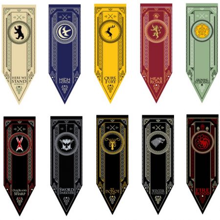 Game Of Thrones Flags