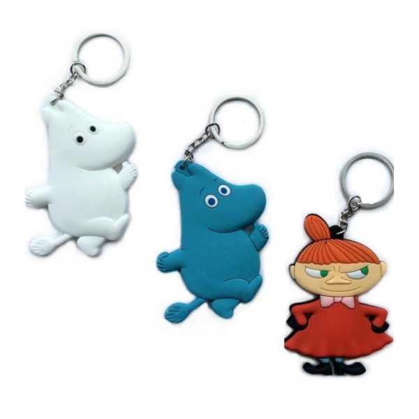 Moomin Rubber Keychain
