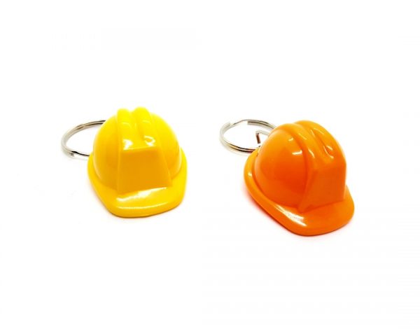 Engineer Helmet Keychain