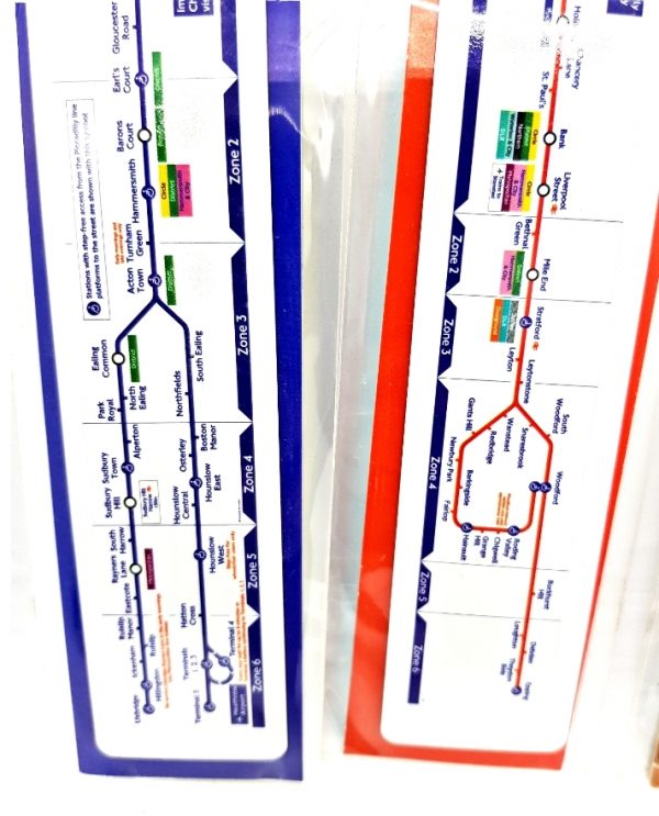 London Underground Magnetic Bookmark - Image 3