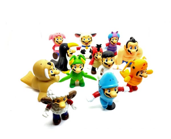 Mario Cosplay Figures