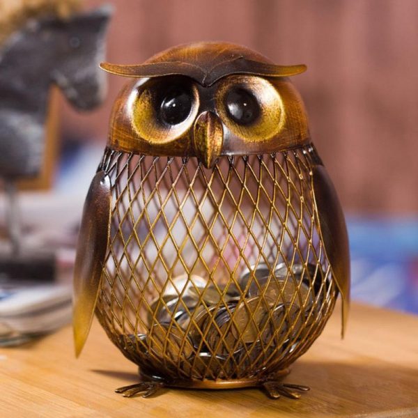 Owl Antique Bank - Image 2