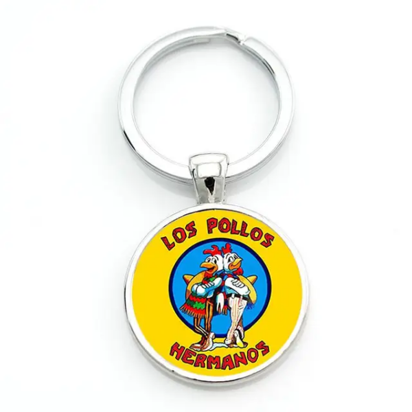 Los Pollos Keychain