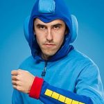 Megaman Hoodie M Size - Image 2