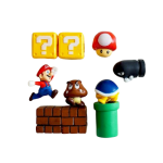 Mario Fridge Magnets Set