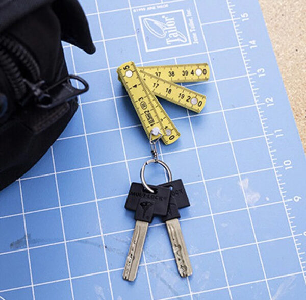 Folding Ruler Keychain كيري ميري