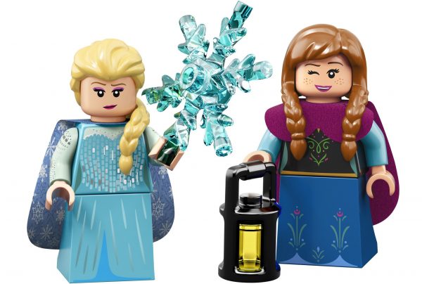 Anna and Elsa Bricks