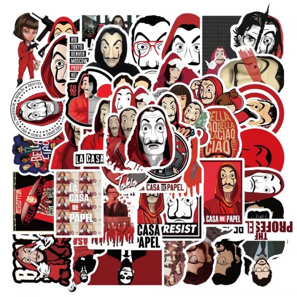 La Casa de Papel Stickers - Image 2