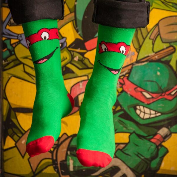 Ninja Turtles 4 Socks Pack - Image 3