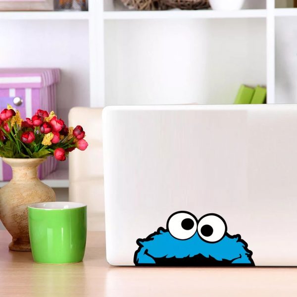 Cookie Monster Car Stickers - Image 3