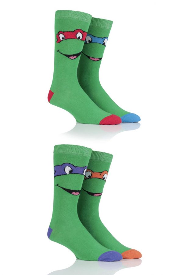 Ninja Turtles 4 Socks Pack