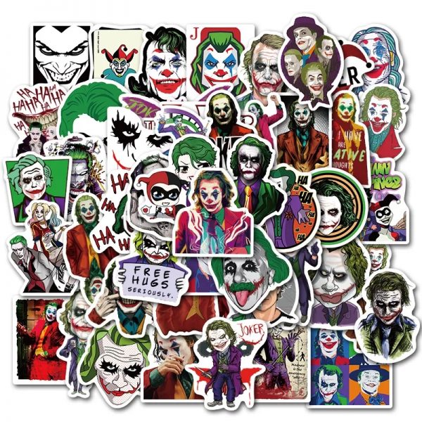 Joker 50 Stickers Collection