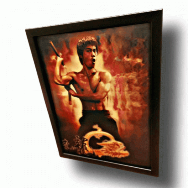 Bruce Lee 3D Frame