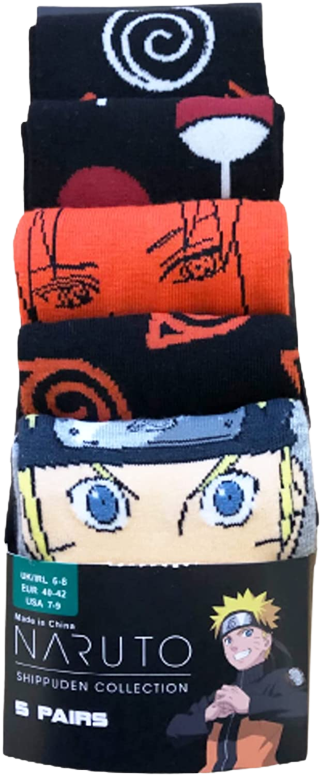Naruto 5 Socks Pack – كيري ميري