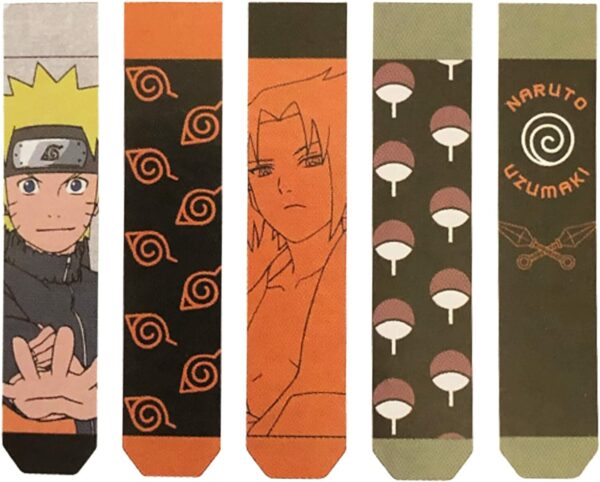 Naruto 5 Socks Pack - Image 2