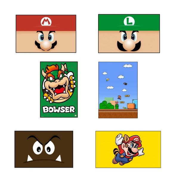 Mario Fridge Magnets