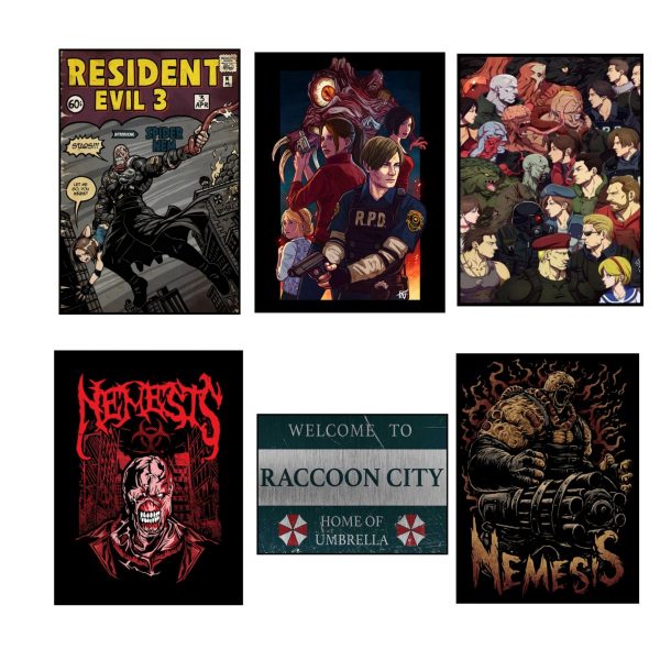 Resident Evil Fridge Magnets