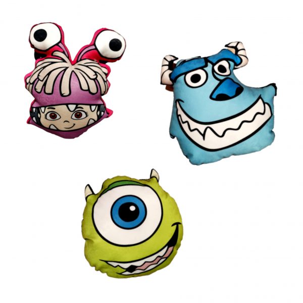 Monster Inc 3D Cushions
