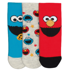 Sesame Street 3 Pair Pack