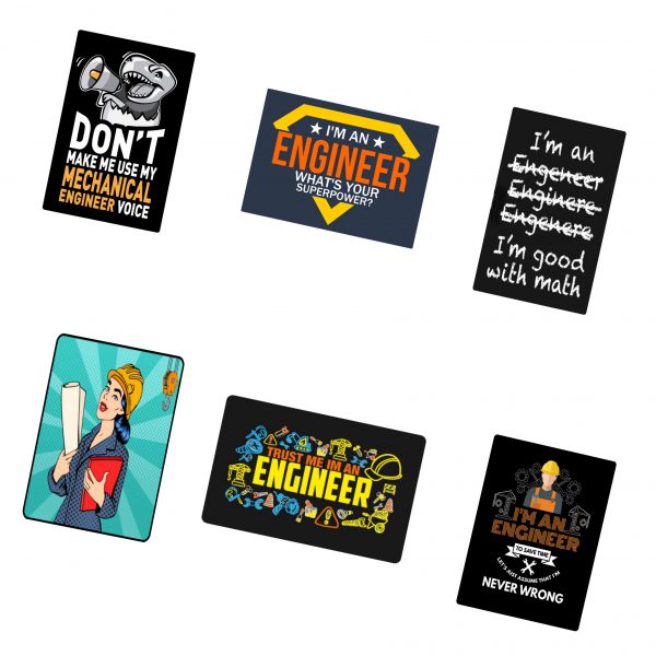 Engineer Fridge Magnet