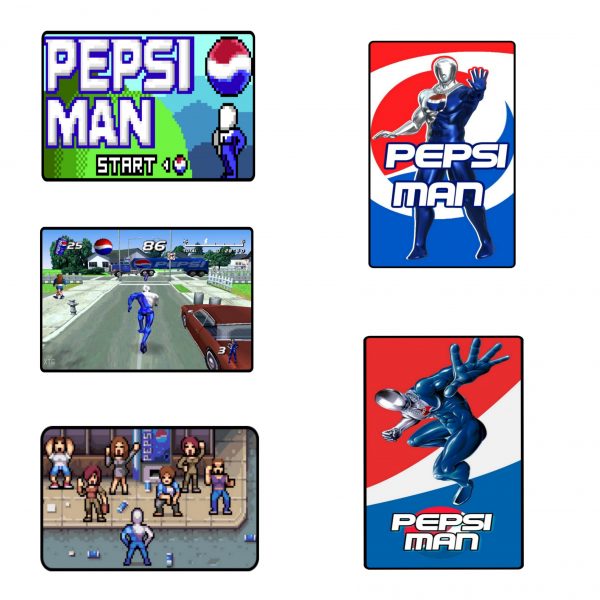 Pepsi Man Fridge Magnet