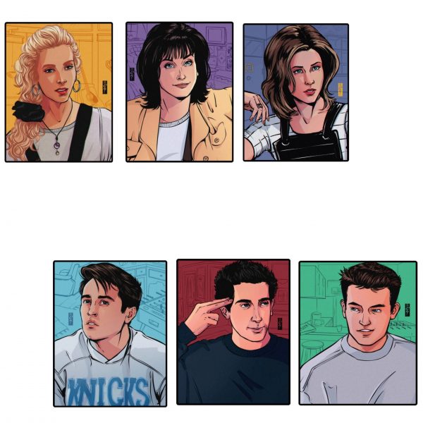 Friends Character Fridge Magnet