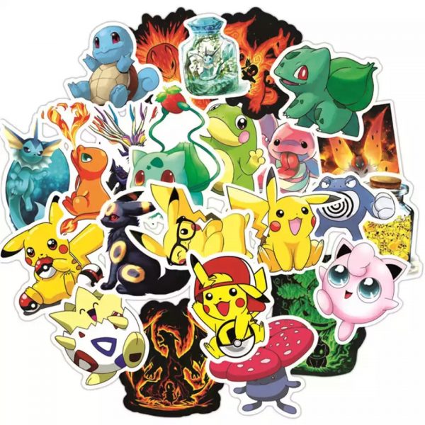 Pokemon 50 Stickers Collection