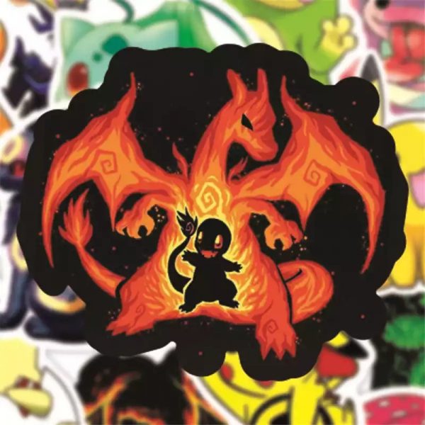 Pokemon 50 Stickers Collection - Image 3