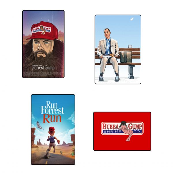 Forrest Gump Fridge Magnet