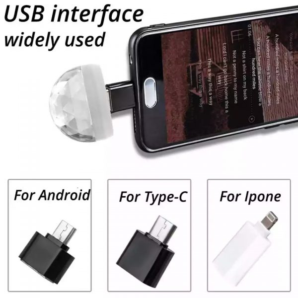 Car USB Disco Light - Image 5