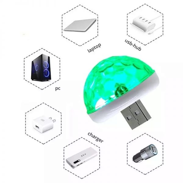 Car USB Disco Light - Image 3