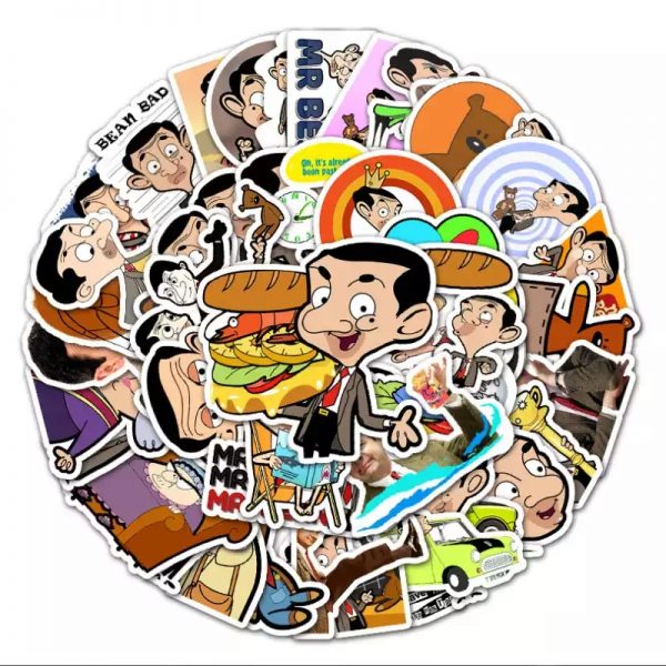 Mr Bean Stickers Collection