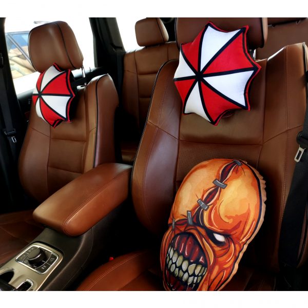 Umbrella Car Neck Cushion Set