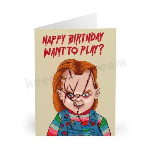 CHUCKY Birthday Card