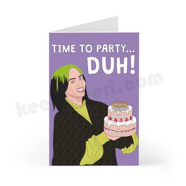 EILISH Birthday Card