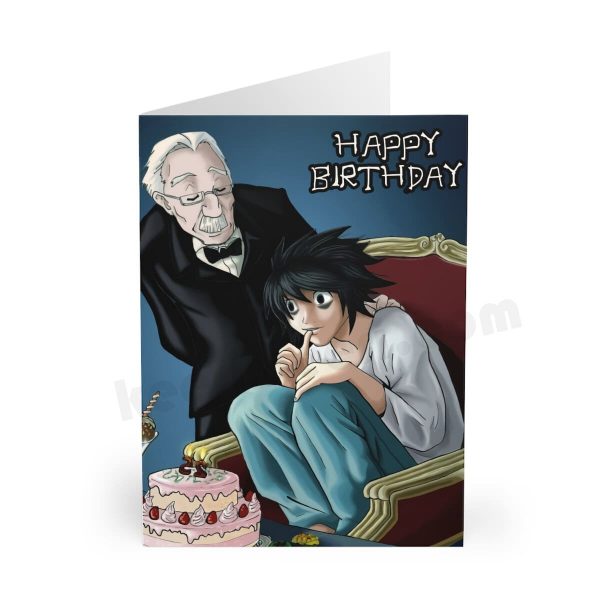 DEATH NOTE Birthday Card