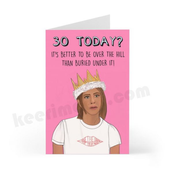 30 TODAY Birthday Card