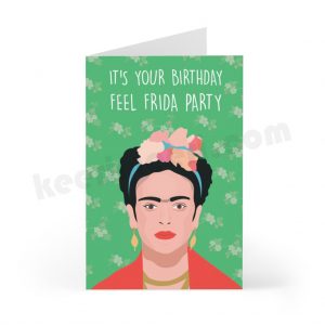FRIDA Birthday Card