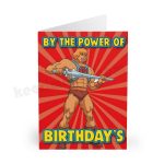HE-MAN Birthday Card