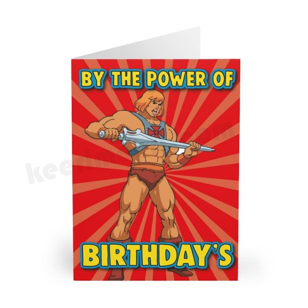 HE-MAN Birthday Card