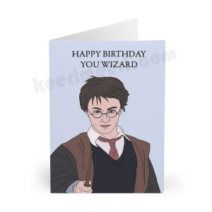 HARRY POTTER Birthday Card