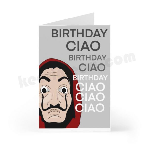 BELLA CIAO Birthday Card