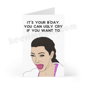 KIM Birthday Card