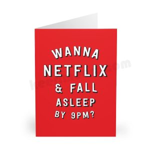 NETFLIX Birthday Card