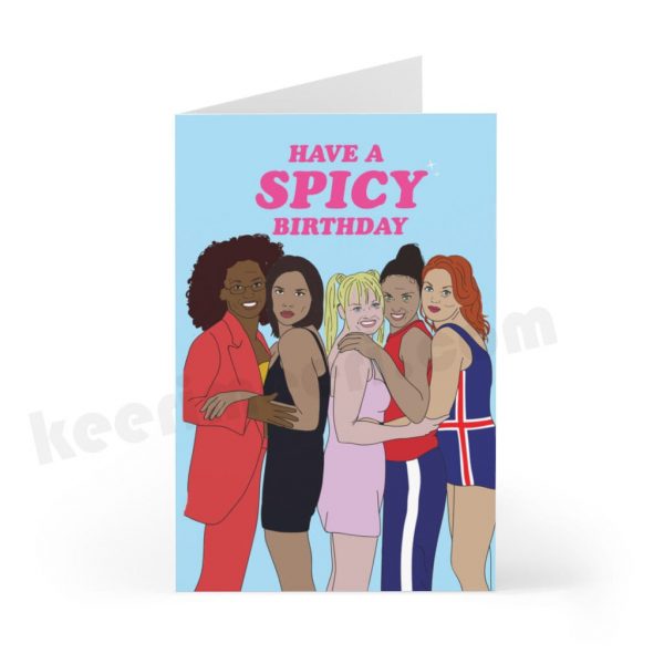 SPICY Birthday Card