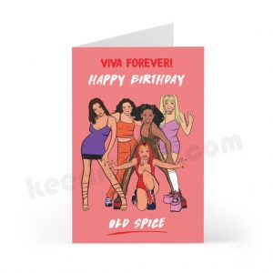 SPICY Birthday Card