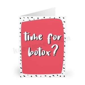 BOTOX Birthday Card