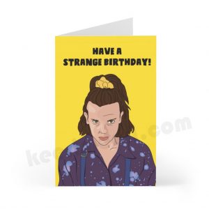 STRANGE Birthday Card